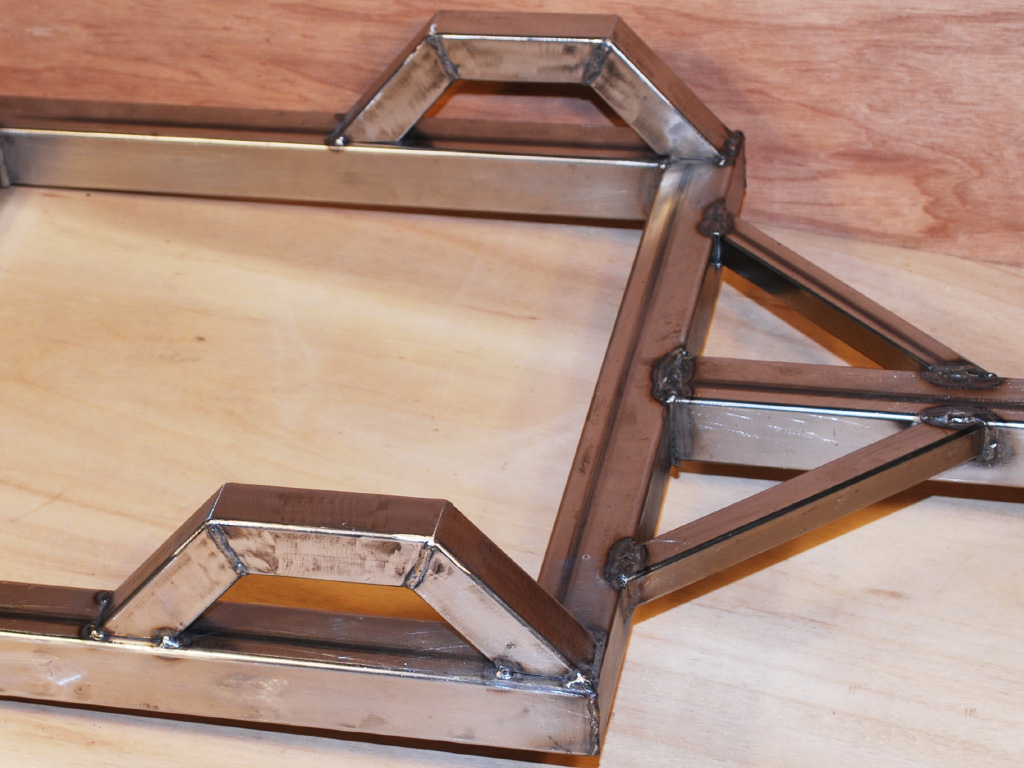 LodeRunner Utility Trike - square tube frame